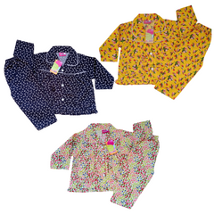 Girls cotton Nightwear Pack of 3