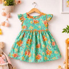 GIRLS FROCK PACK OF 4