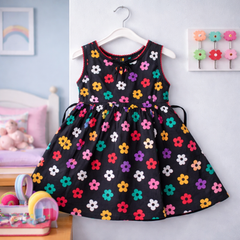 GIRLS PREMIUM COTTON FROCK PACK OF 3