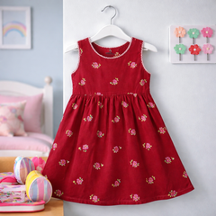 GIRLS PREMIUM COTTON FROCK PACK OF 3
