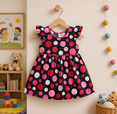 GIRLS FROCK PACK OF 4