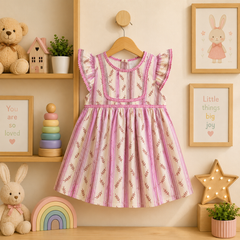 GIRLS FROCKS PACK OF 4