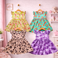 Cotton Frock pack of 4