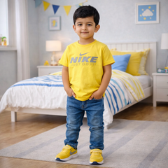 Boys T-shirt Lime