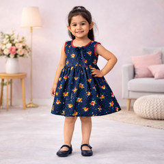 Girls Premium Cotton Frock