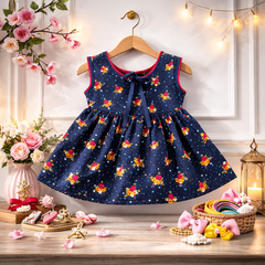 Girls Premium Cotton Frock