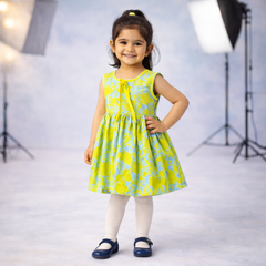 Girls Premium Cotton Frock