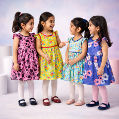 Cotton Frock pack of 4