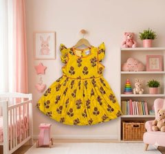 GIRLS FROCKS PACK OF 4
