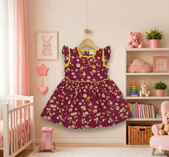 GIRLS FROCKS PACK OF 4