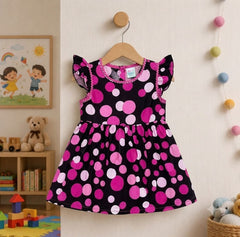 GIRLS FROCK PACK OF 4