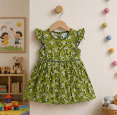 GIRLS FROCK PACK OF 4