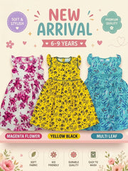 Girls Casual Frocks Pack of 3