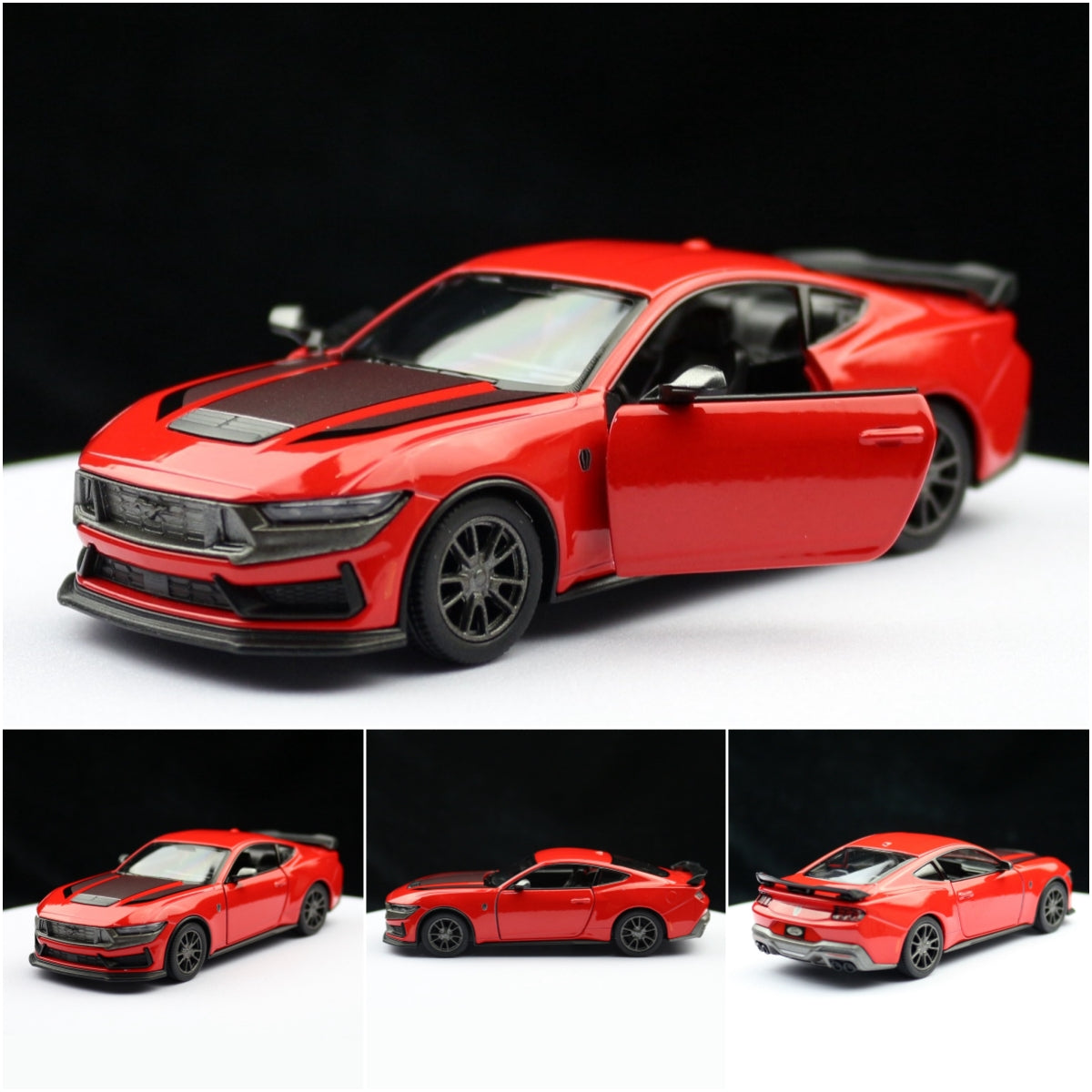 Ford Mustang Dark Horse Super Sports Die Cast Alloy car Model