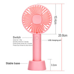 Mini Electric rechargeable Kids Fan for outdoor