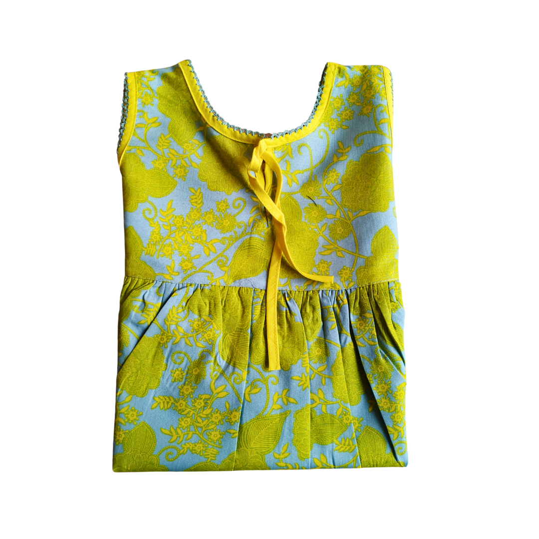 Girls Premium Cotton Frock