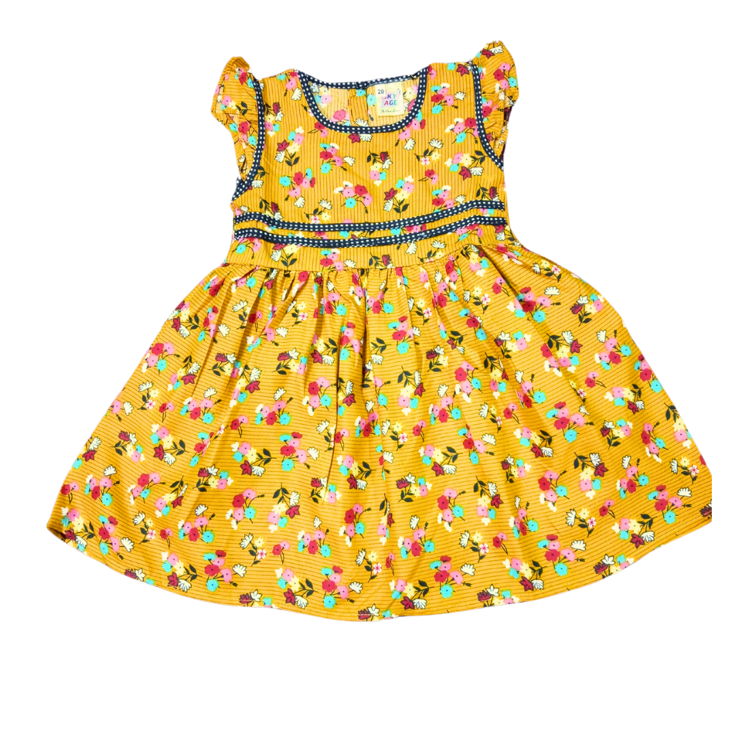 Girls Cotton Frock Pack of 4