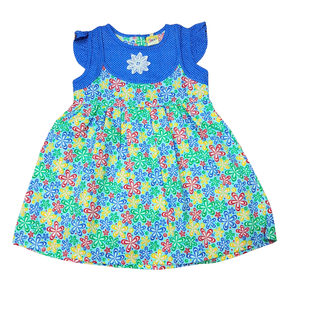 Girls Cotton Frock Pack of 4