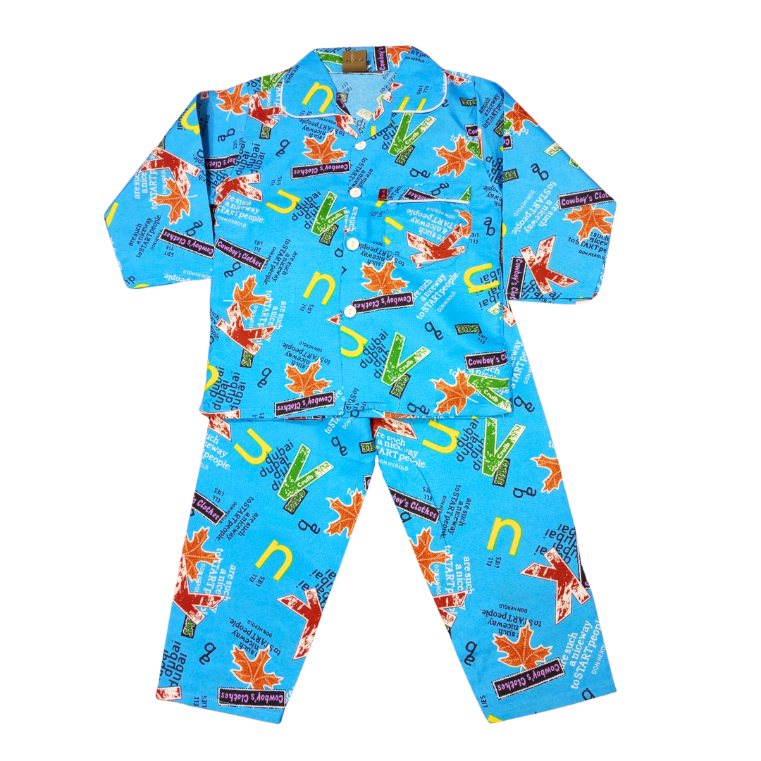 Kids Nightwear Bundle of 3 (Random Color)