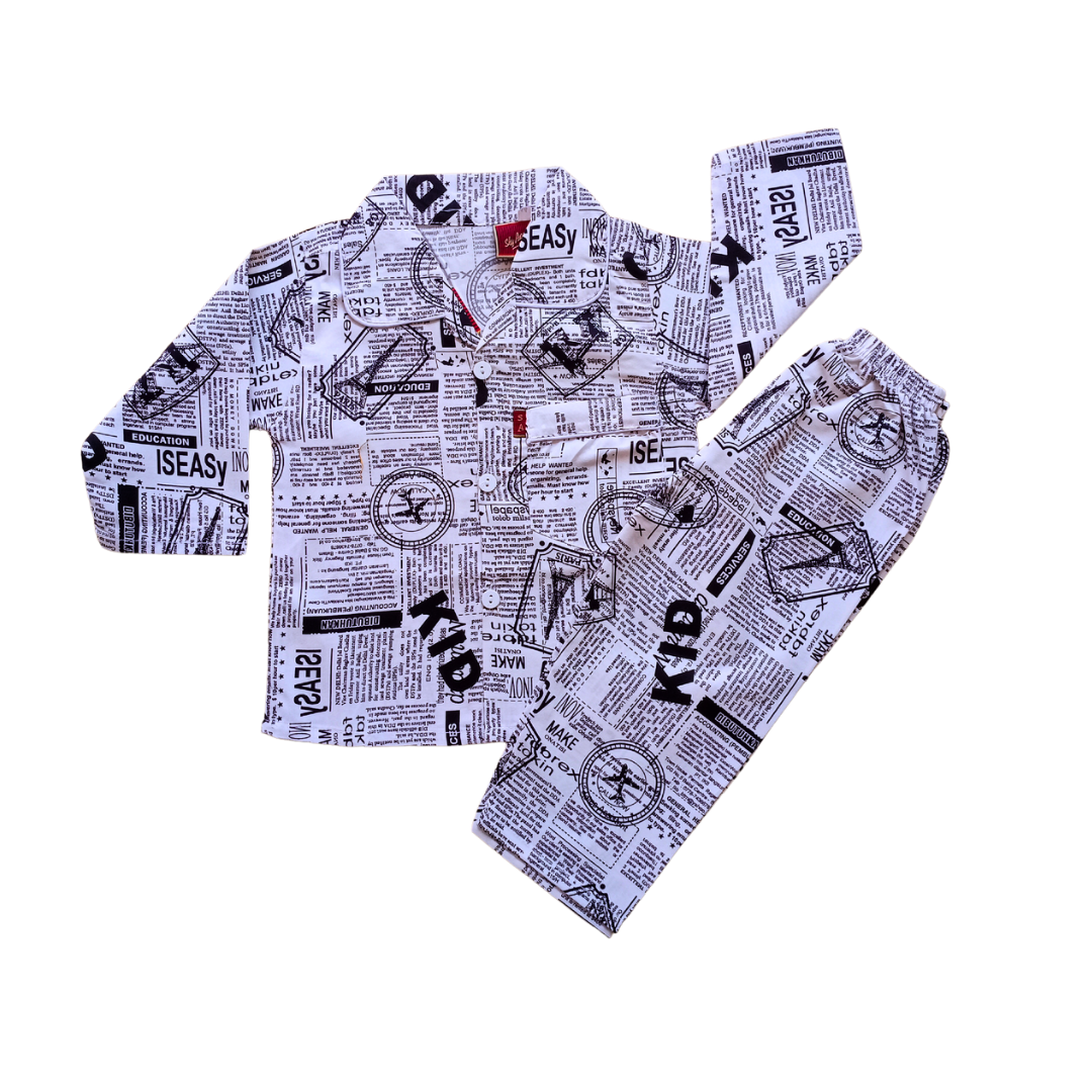 Kids Nightwear Bundle of 3 (Random Color)