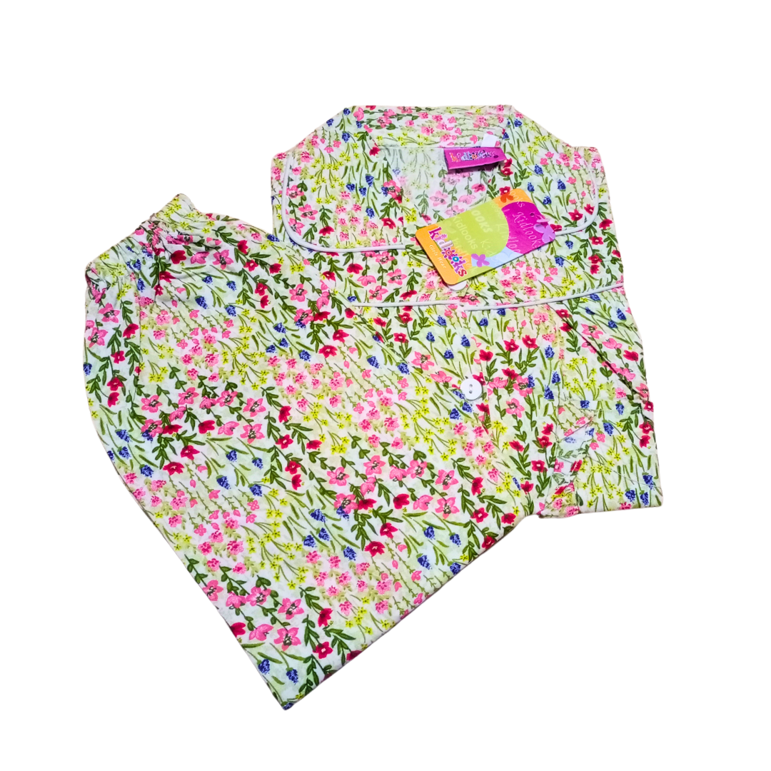 Girls cotton Nightwear printed