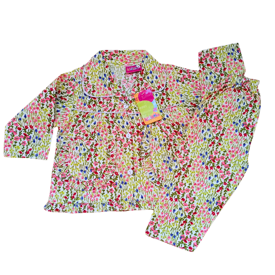 Girls cotton Nightwear Pack of 3