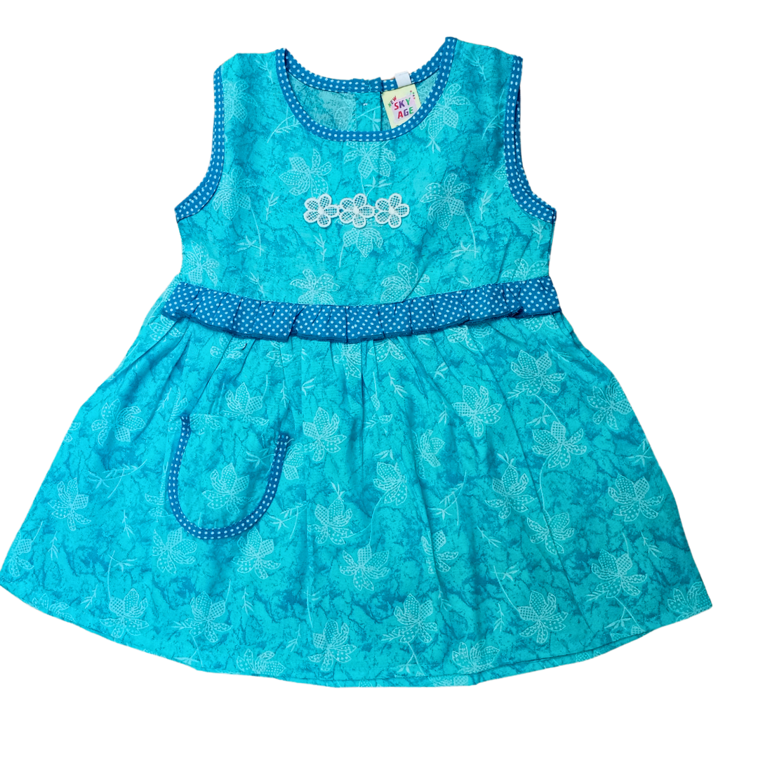 Girls cotton frock Pack of 4