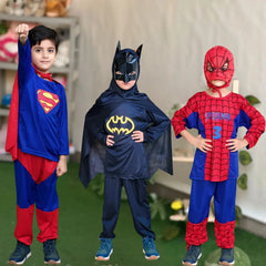 3 superheroes Costume Pack
