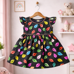 GIRLS FROCK PACK OF 4