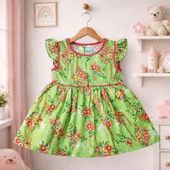 GIRLS FROCK PACK OF 4