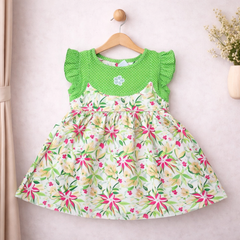 GIRLS FROCK PACK OF 4