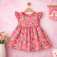 GIRLS FROCK PACK OF 4