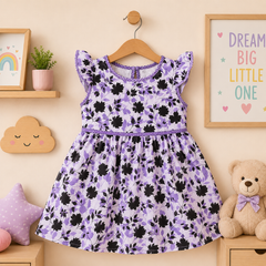 GIRLS FROCK PACK OF 4