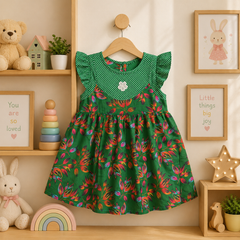 GIRLS FROCKS PACK OF 4
