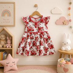 GIRLS FROCKS PACK OF 4