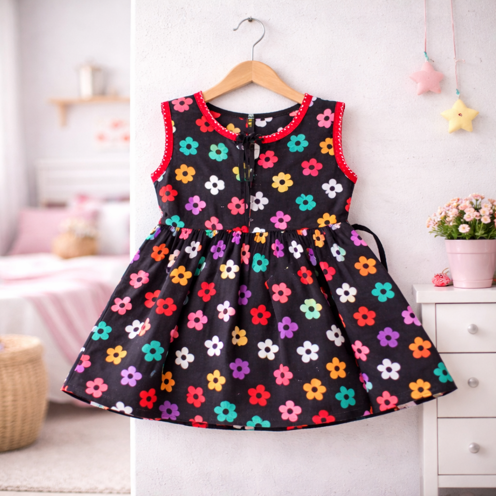 Girls Premium Cotton Frock