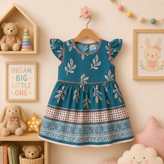 GIRLS FROCK PACK OF 4