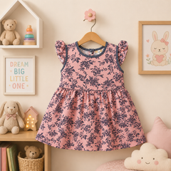 GIRLS FROCK PACK OF 4