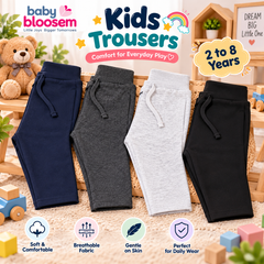 Fleece Trouser for kids ( Pack of Four )