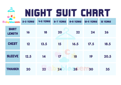 Kids Printed Nightwear Premium Quality