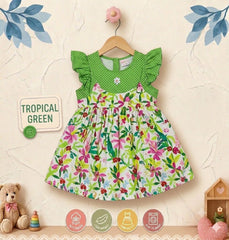 GIRLS FROCK PACK OF 4