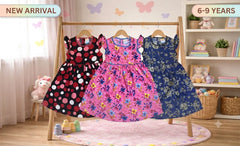 Girls Casual Frock Pack of 3