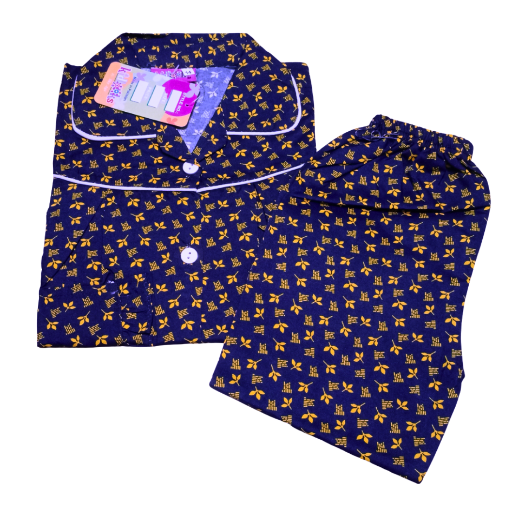 Girls cotton Nightwear printed