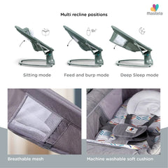 Mastela 3 in 1 Deluxe Multi - Functional Electric Swing